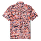 Men's Pink Hawaiian Shirt Short Sleeve Button-down 100% Cotton Aloha Celestial Harmony