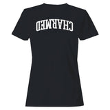 Upside Down Charmed Bold Typography Women's T-Shirt