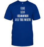 Bandofnothing Ease Lean Chloroform July The Fourth Shirt