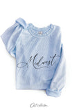 Midwest  Thermal Vintage Pullover