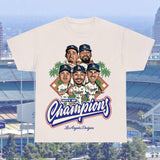 Retro La Dodgers Bootleg Rap Character Vintage Baseball
