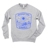 Respect the Locals Bigfoot Fishing Graphic Tee  202(Dtf)