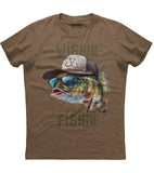 Wishin I Was Fishin T-Shirt (O)
