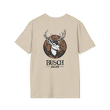 Busch Inspired Camo Deer Softstyle Graphic T-Shirt