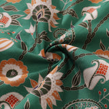 Women's Hawaiian Shirt Julia Madoka Print Cotton Button-up Short Sleeve Oriental Jungle By Julia Madoka