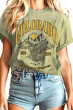 Colorado Mountain Eagle Mineral Graphic Tshirts