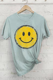 Smiley Splash Face Graphic Tshirts