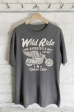 Wild Ride Motorcycle-Oversized Tee