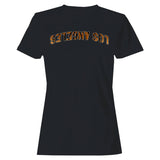 Los Angeles Tiger Print Arch Text Women's T-Shirt