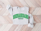 Lucky St. Patrick's Day Squad Sweatshirt - Happy Shamrock Te