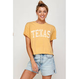 Texas Vintage Graphic Crop Top