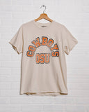 Oklahoma State Cowboys Mega Arch Off White Thrifted Tee