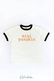 Mini Pumpkin Toddler Unisex Ringer Top