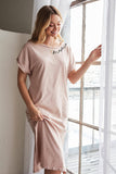 Mama Mineral Washed Graphic Dress
