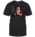 Donald Trump Clause Christmas Drinkinâ€™ Milk T Shirt
