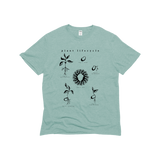 Plant Life Cycle Graphic Tee - Sage - 12pk