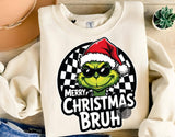 Retro Grinch Christmas Shirt Dtf