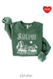 Welcome To Badlands Plus Graphic Sweatshirt
