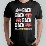 4-peat Back 2 Back 2 Back 2 Back Oklahoma Sooners Softball Champions Shirt