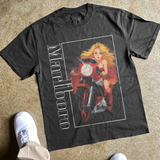 LADY RIDERS HEAVYWEIGHT BLACK T-SHIRT