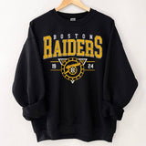 Boston Raiders Vintage Hockey Jersey Sweatshirt