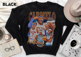 Carmelo Anthony Vintage Basketball Sweatshirt Classic 90s Gr