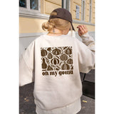 Pumpkins On My Ground  Vintage  Graphic Sweatshirts
