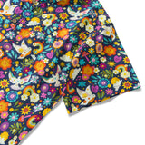 Love and Peace 100% Cotton Men's Aloha Hawaiian Short Sleeve Button-down Shirt
