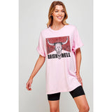 Raisin Hell Graphic  Oversized Tee