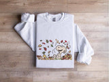 Autumn Dog Pumpkin Sweatshirt Unisex