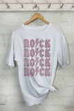 Rock Rock Rock Rock-Oversized Tee