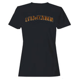 Minneapolis Tiger Print Arch Design Women's T-Shirt