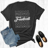 Retro Football Mama Graphic Tee