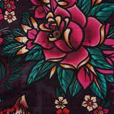 Valentine's Day Hawaiian Love Shirt 100% Cotton Men's Short Sleeve Camp Collar Shirt Black Aloha Shirt Unique Hawaiian Love Shirt