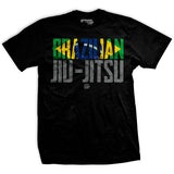 Brazilian Jiu Jitsu Flag T-Shirt Style001