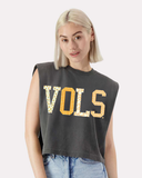Tennessee Volunteers Vols Quilted Puff Ink Smoke Tank Unisex T-shirt, Sweatshirt, Hoodie, Long Sleeve Tee