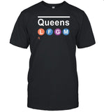 Athlete Logos Queens Lfgm Purple Shirt