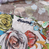 Men's Hawaiian Shirt Vibrant Blooms 1930s Vintage Long Sleeve Aloha Shirt