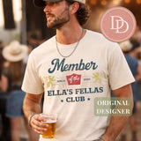Ella's Fellas Club Western Tee Country Concert