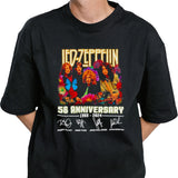 56th Anniversary Of Led Zeppelin 1968-2024 Music Fan T-Shirt