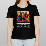 56th Anniversary Of Led Zeppelin 1968-2024 Music Fan T-Shirt