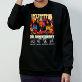 56th Anniversary Of Led Zeppelin 1968-2024 Music Fan T-Shirt
