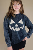 Jack O Lantern Graphic Brushed Sweatshirt