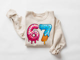 Drip Ice Cream Birthday Tee Unisex Gen Alpha Sayings