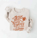 With Jesus in Her Heart  Sweatshirt