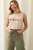 Football Row Mineral Graphic Tank Top
