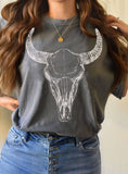 Cow Skull Graphic Tshirts