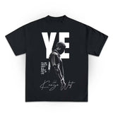 Kanye West Retro Bootleg Graphic Style T-Shirt