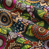 Hawaiian Shirt For Men Bohemian Florals Print Shirt Button-down Short Sleeve 100% Cotton Shirt