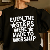 Even the Stars Christian Sweatshirt | Gildan Brand